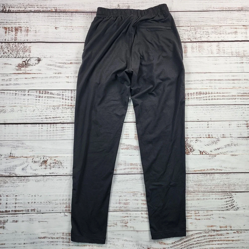 Vuori Ponto Performance Pants Mens Medium Black DreamKnit Lounge Jogger V418